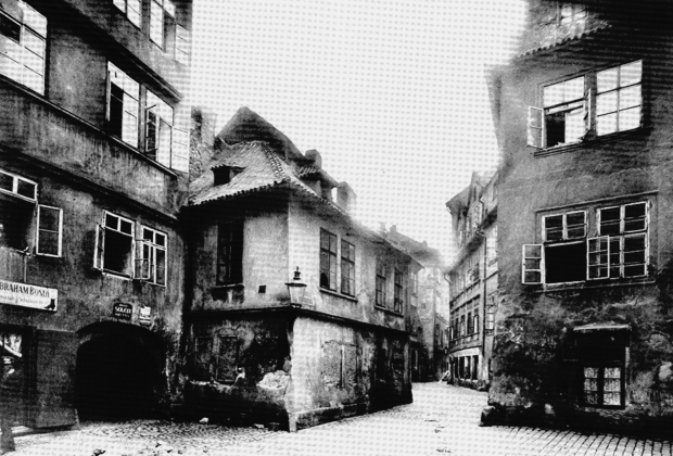 Jüdisches Ghetto, Prag um 1890
